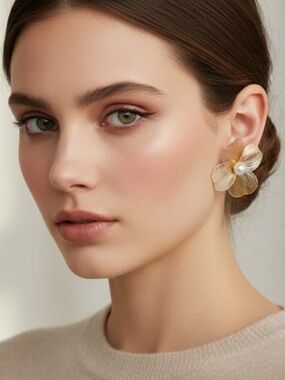 NEW- Petal Earrings